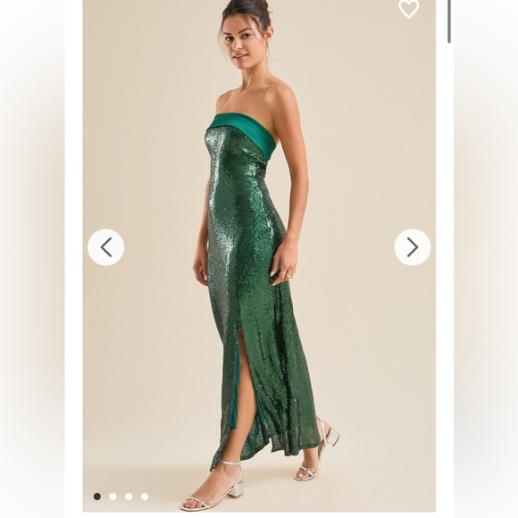 Altar'd State Dresses & Skirts - Paityn Strapless Sequin Maxi Dress Altar’d State New with Tags